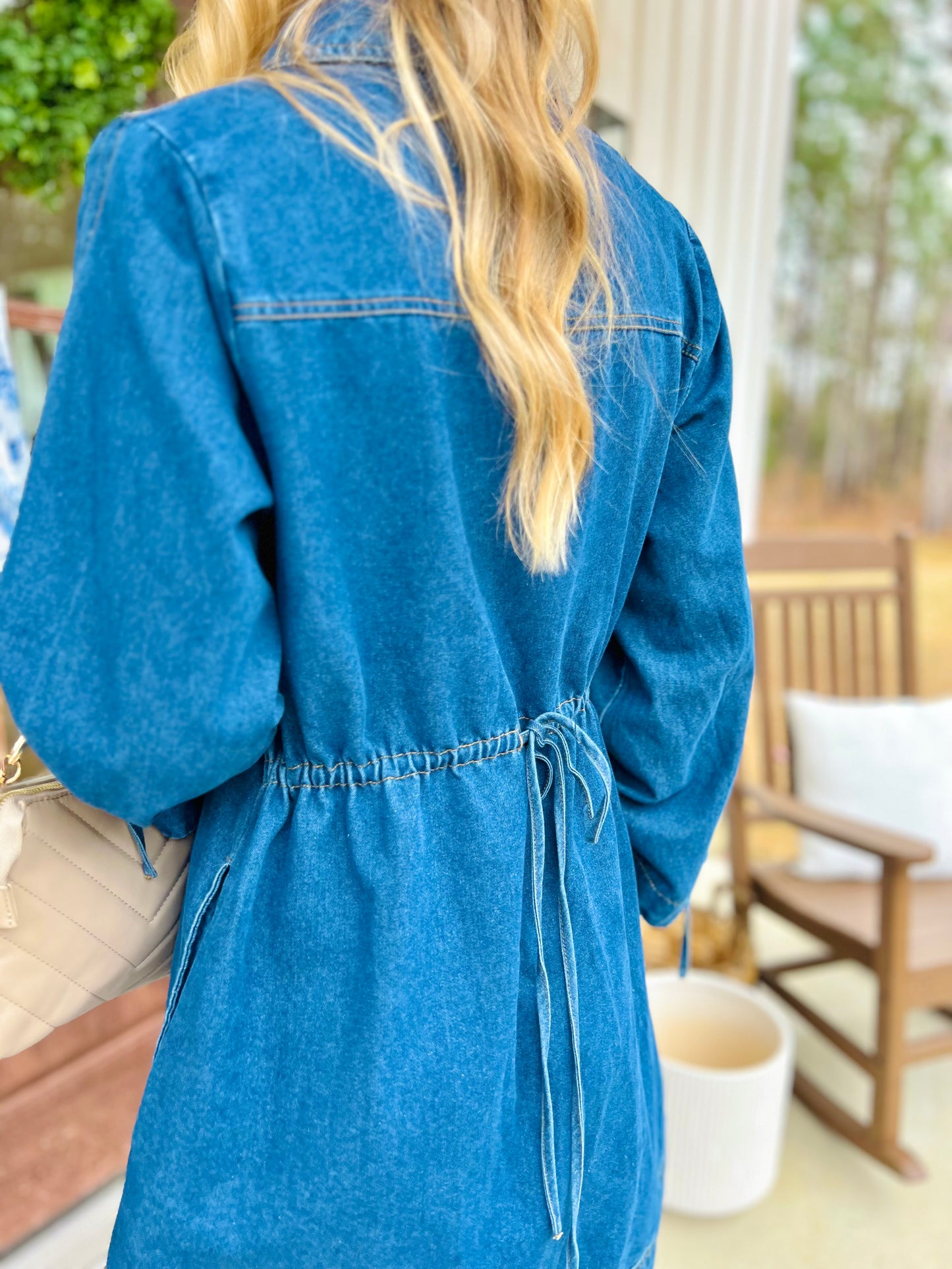 Magnolia Denim Mini Dress