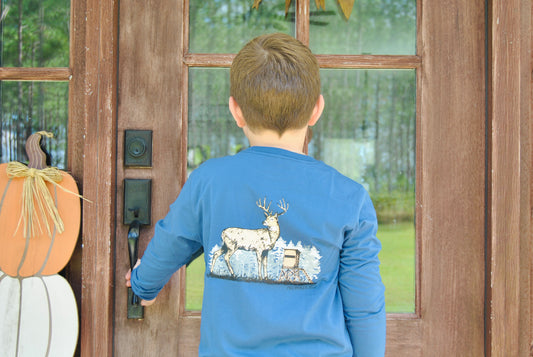 Boys Properly Tied Deer Season Long Sleeve Tee