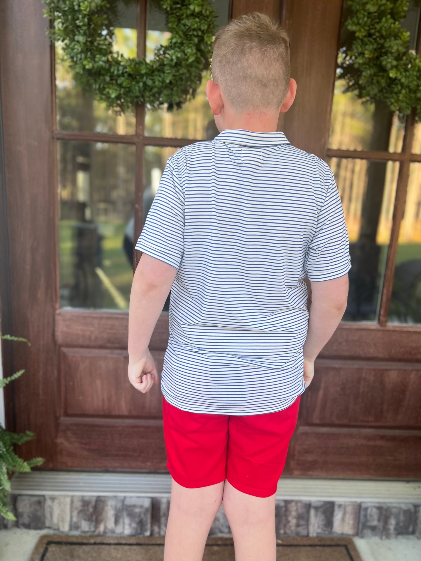 Me and Henry Boys Coastal Polo