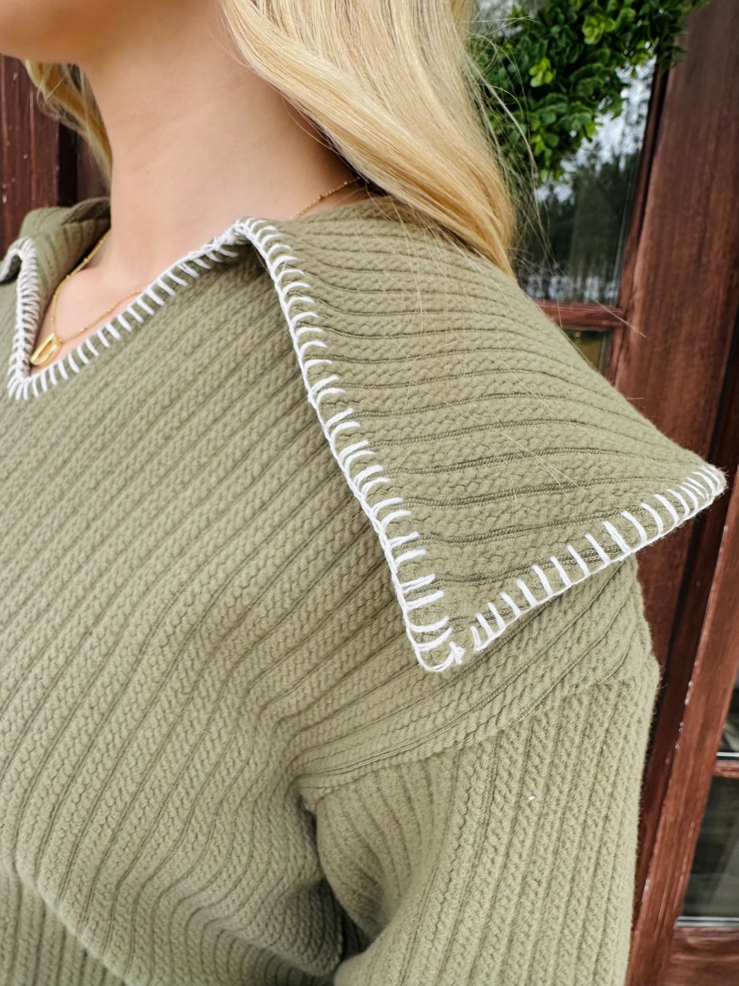 Olive Dream Sweater
