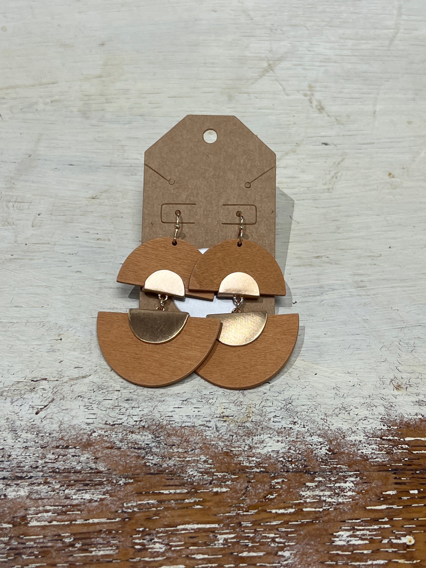 Double Wedge Earrings