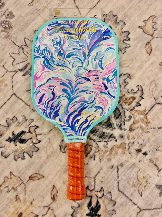 Pickleball Paddle in Watercolor