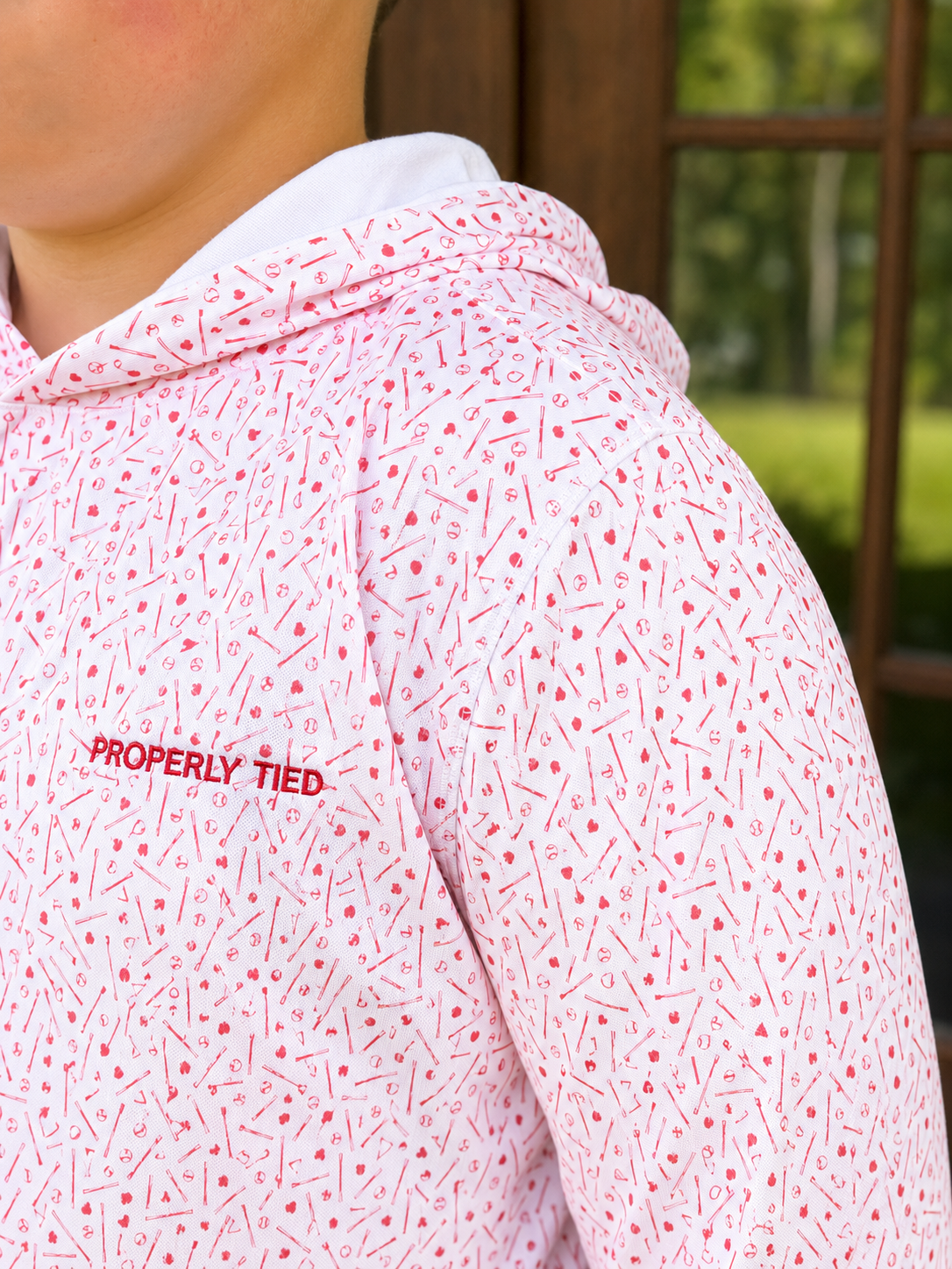Boys Range Hoodie in Homerun | Properly Tied