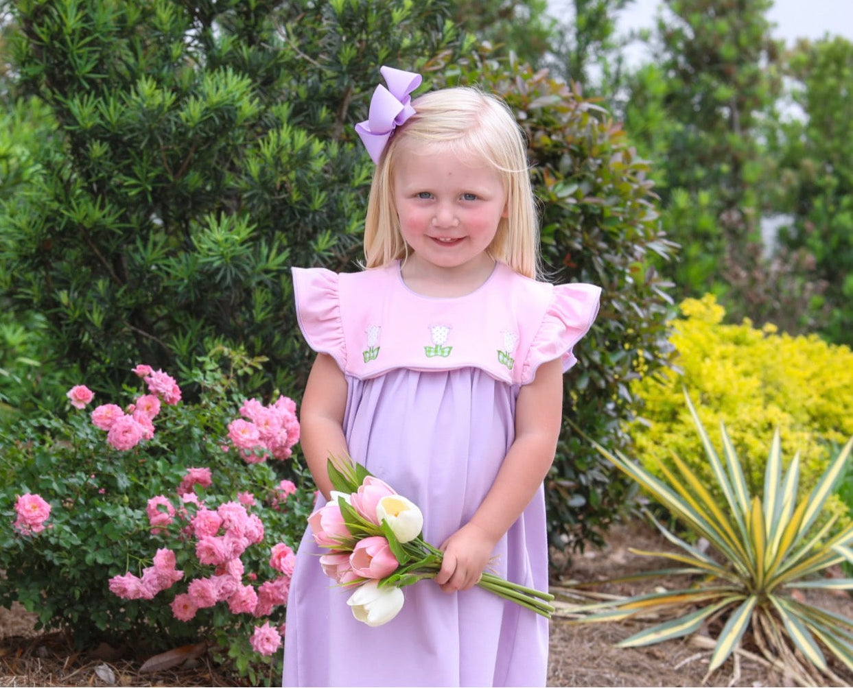Sweet Tulip Flutter Dress