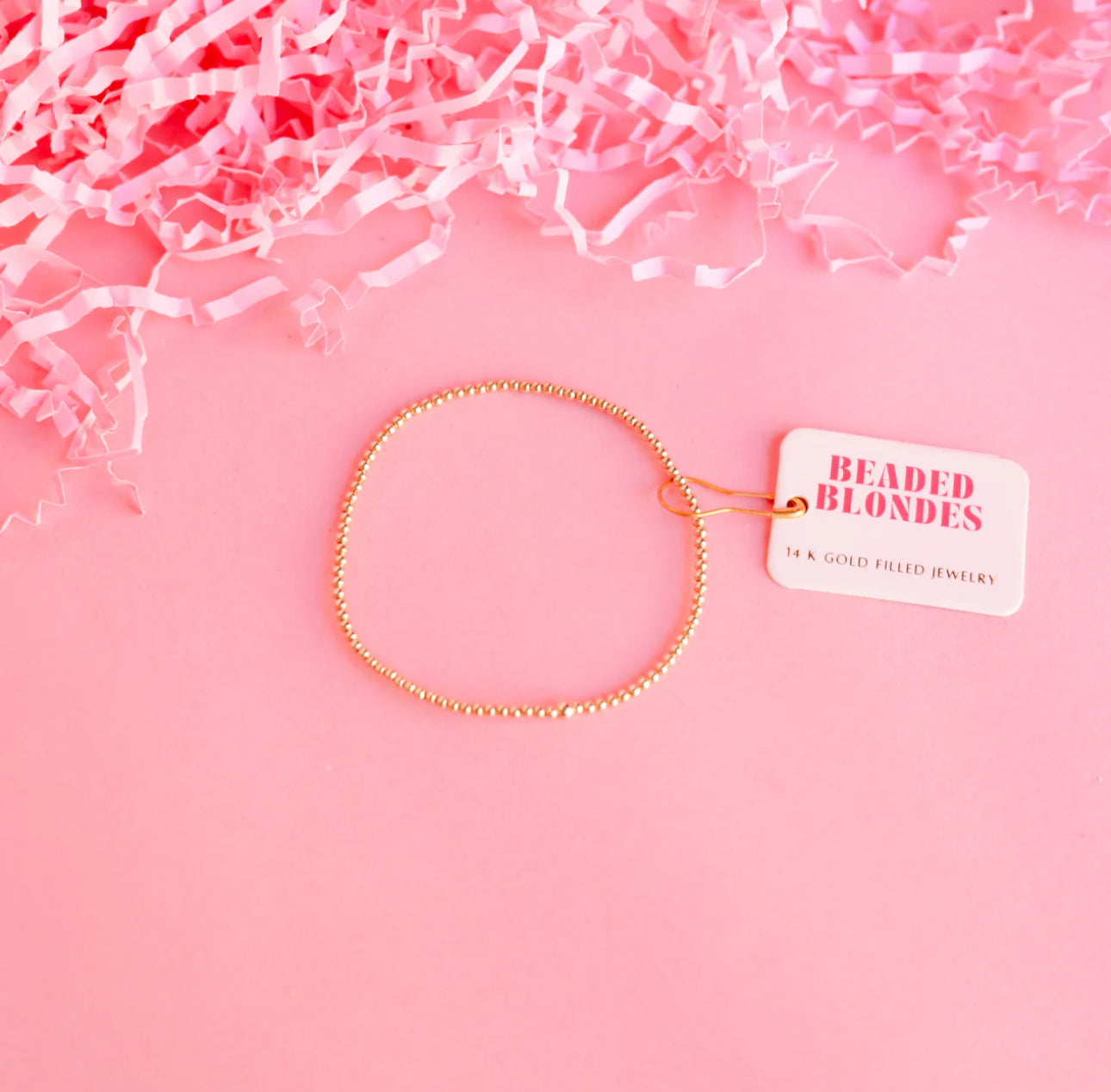 Beaded Blondes Dainty Everyday Stack in Gold