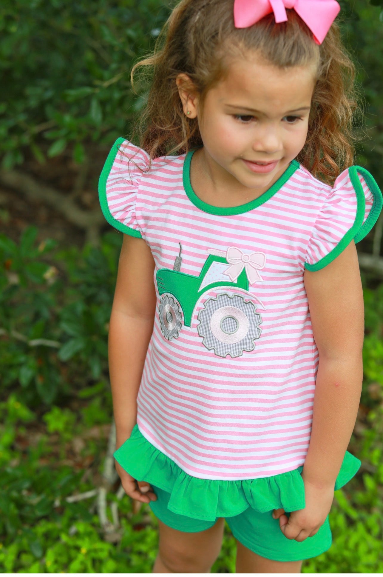 Tractor Belle Ruffle Set