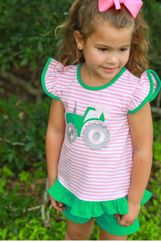 Tractor Belle Ruffle Set