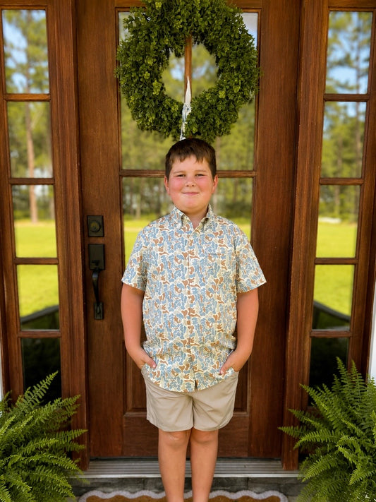 The Field Camo Button Down | Properly Tied