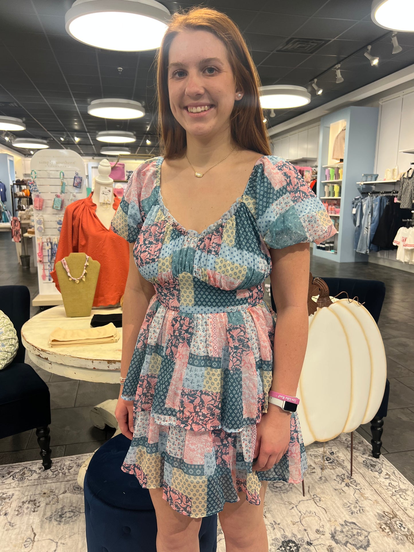 The Pastel Patch Work Dress