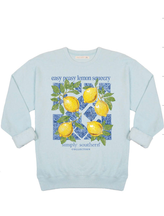 Simply Southern Lemon Crewneck