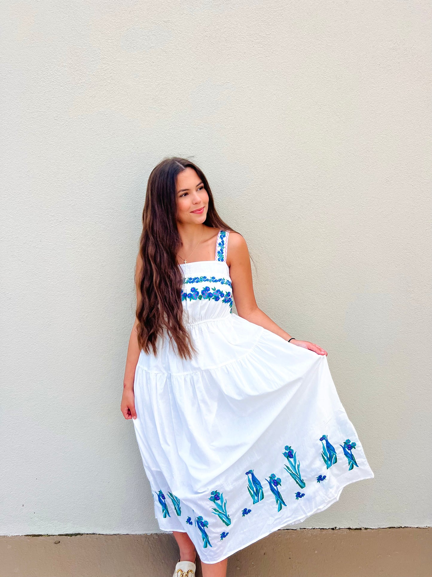 Botanical Bliss Midi Dress