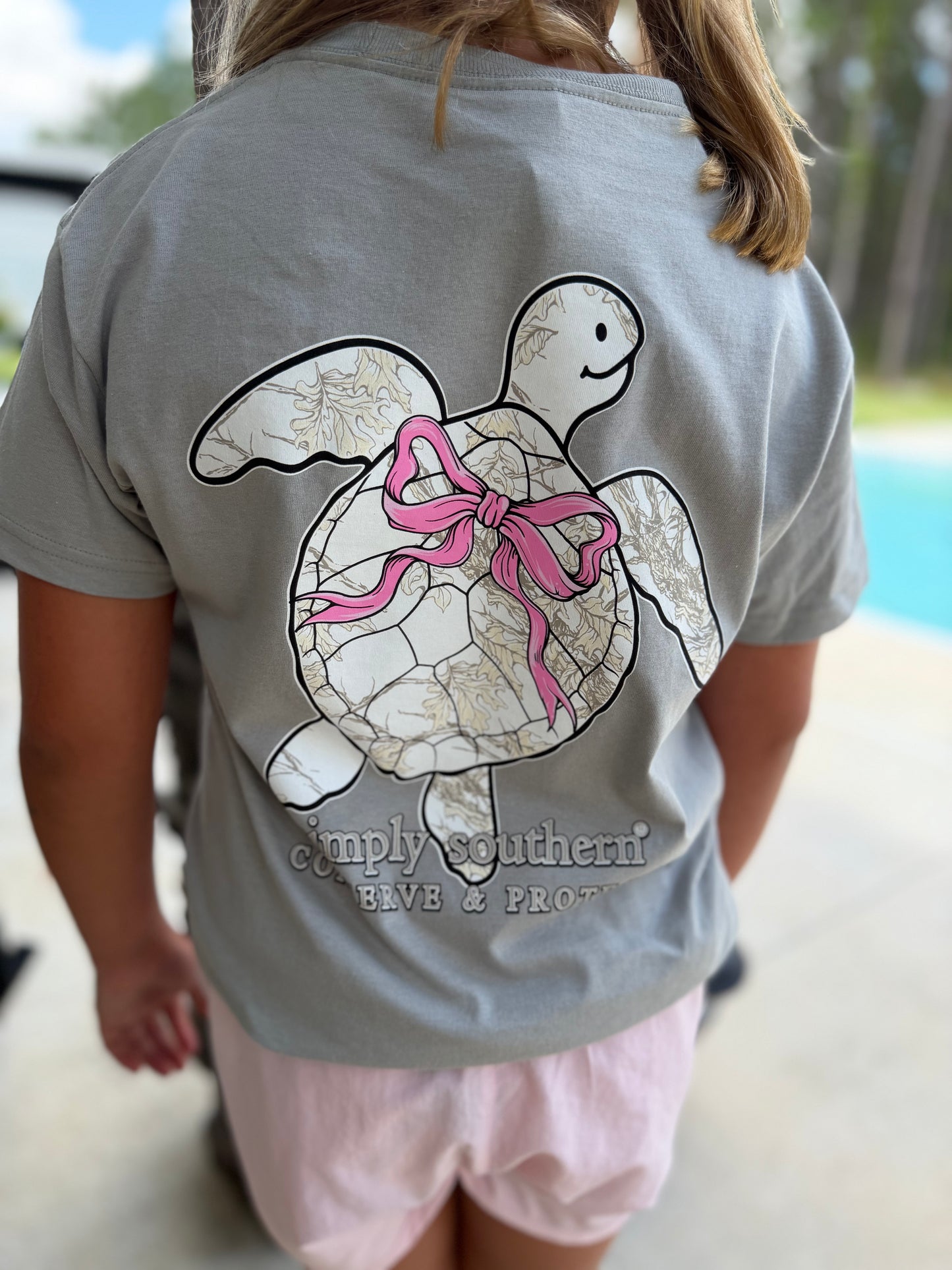 The Pink Tide Turtle Tee