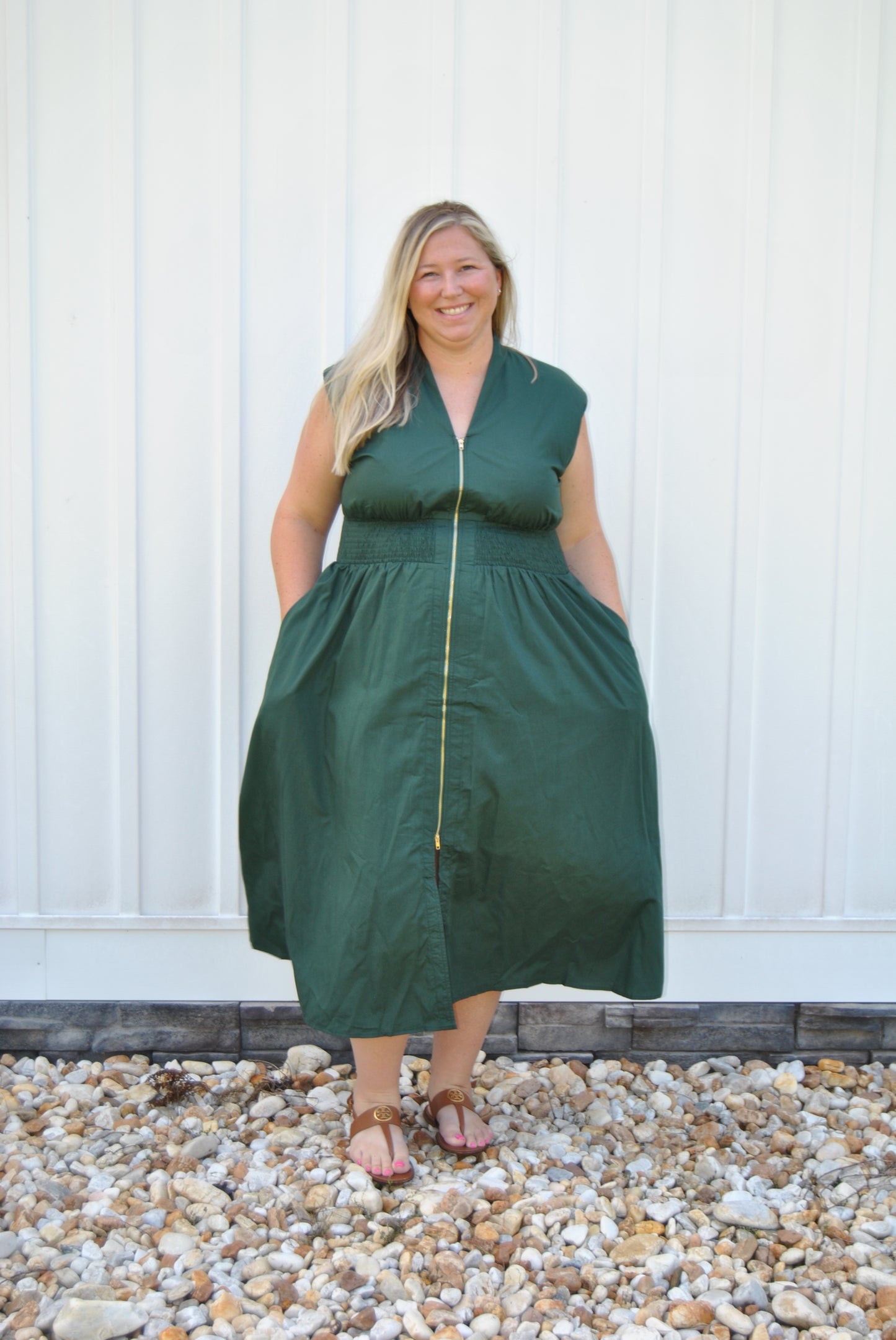 Feelin' Good Plus Size Midi Dress