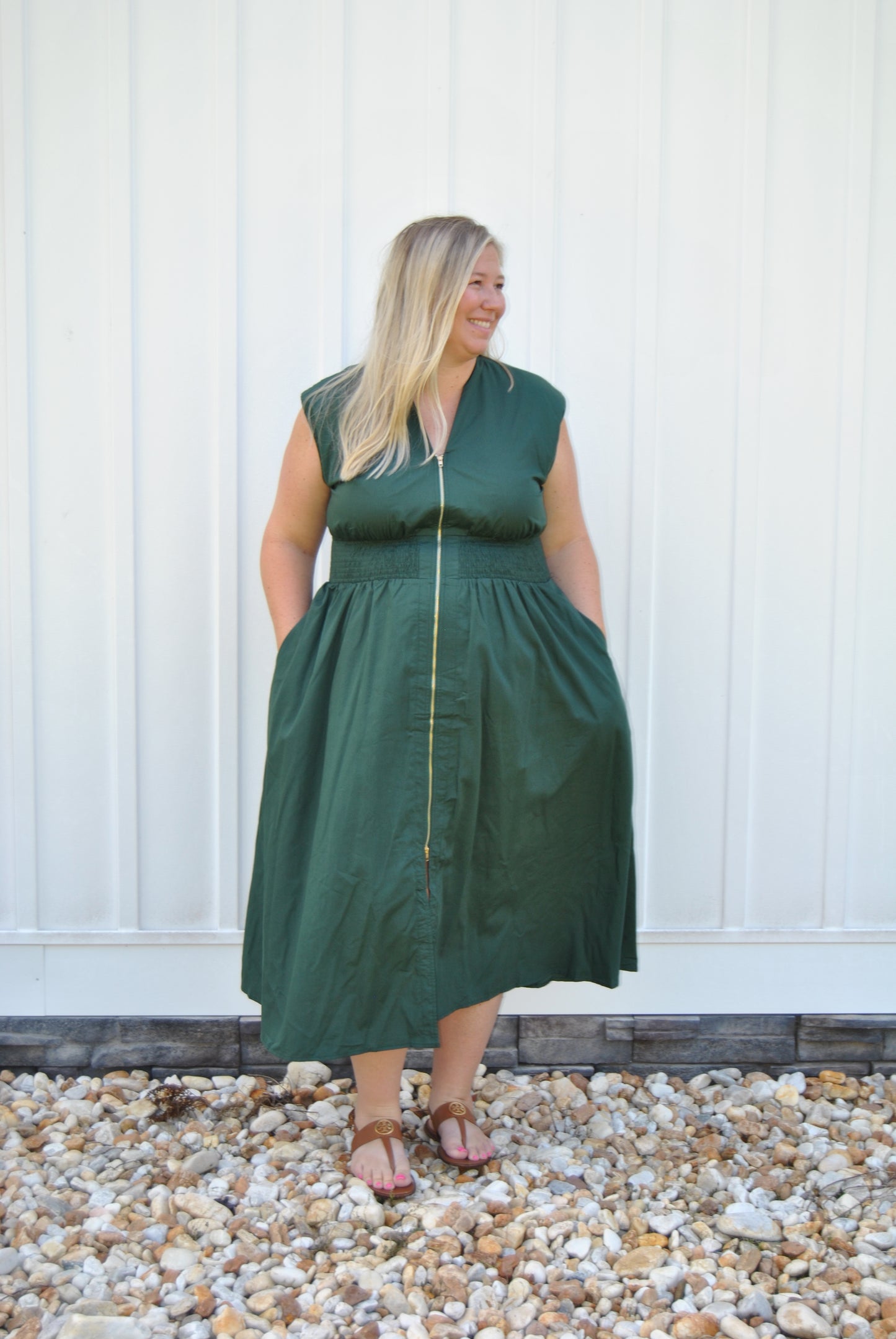 Feelin' Good Plus Size Midi Dress