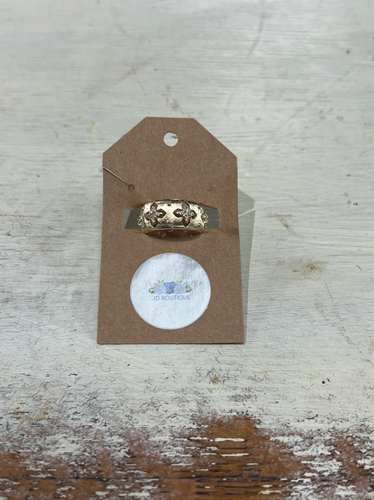 Clover Gold Ring
