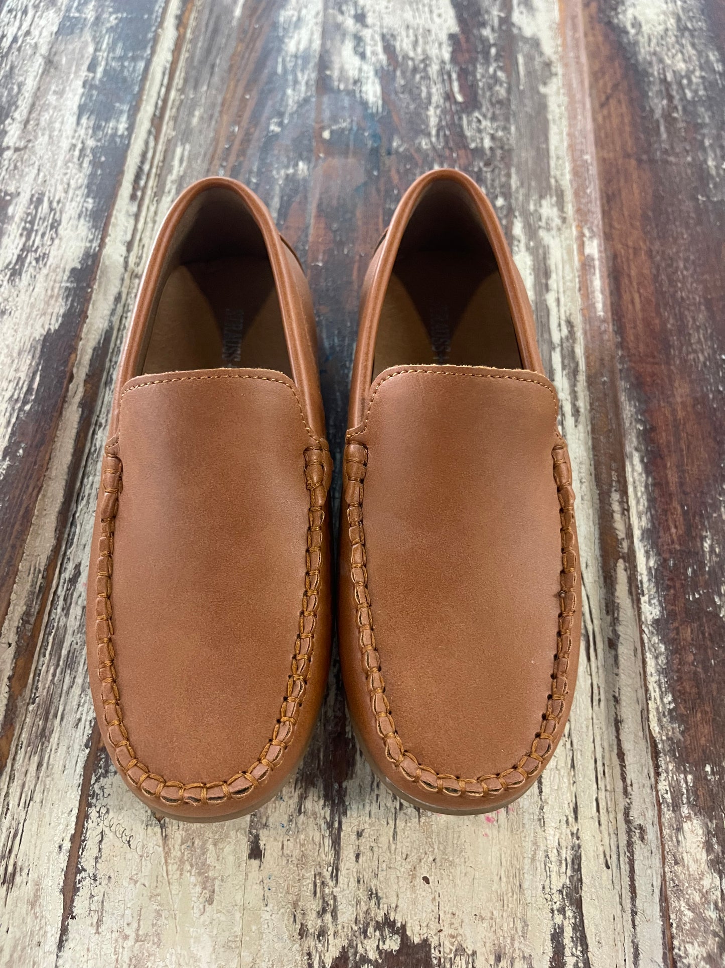 Strauss + Ramm Boys Carson Tan Loafers