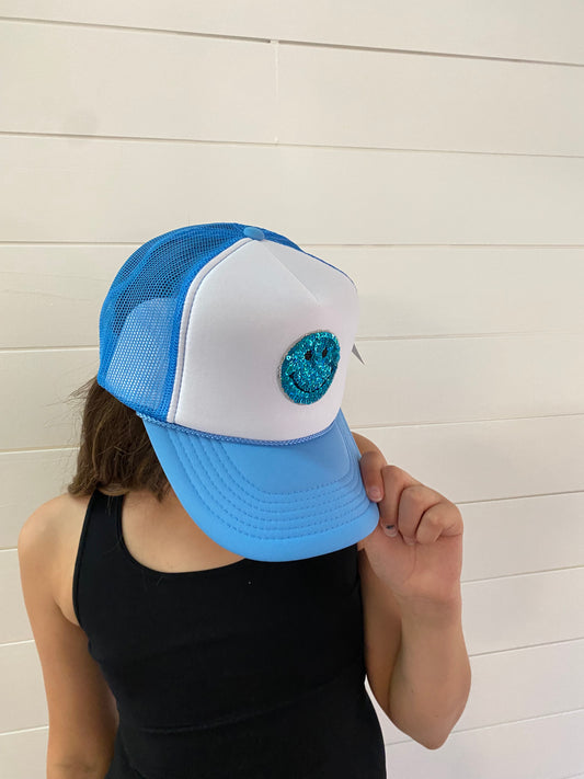 Summer Smiles Hat in Blue