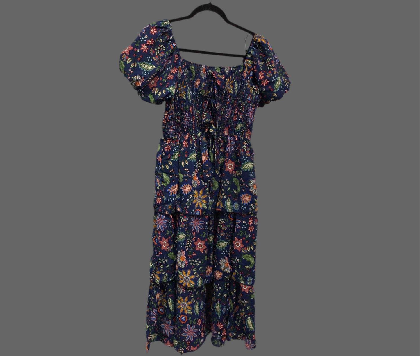 The Floral Cascade Dress