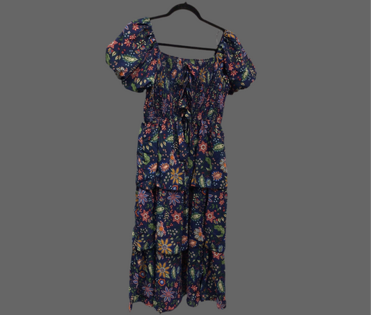 The Floral Cascade Dress