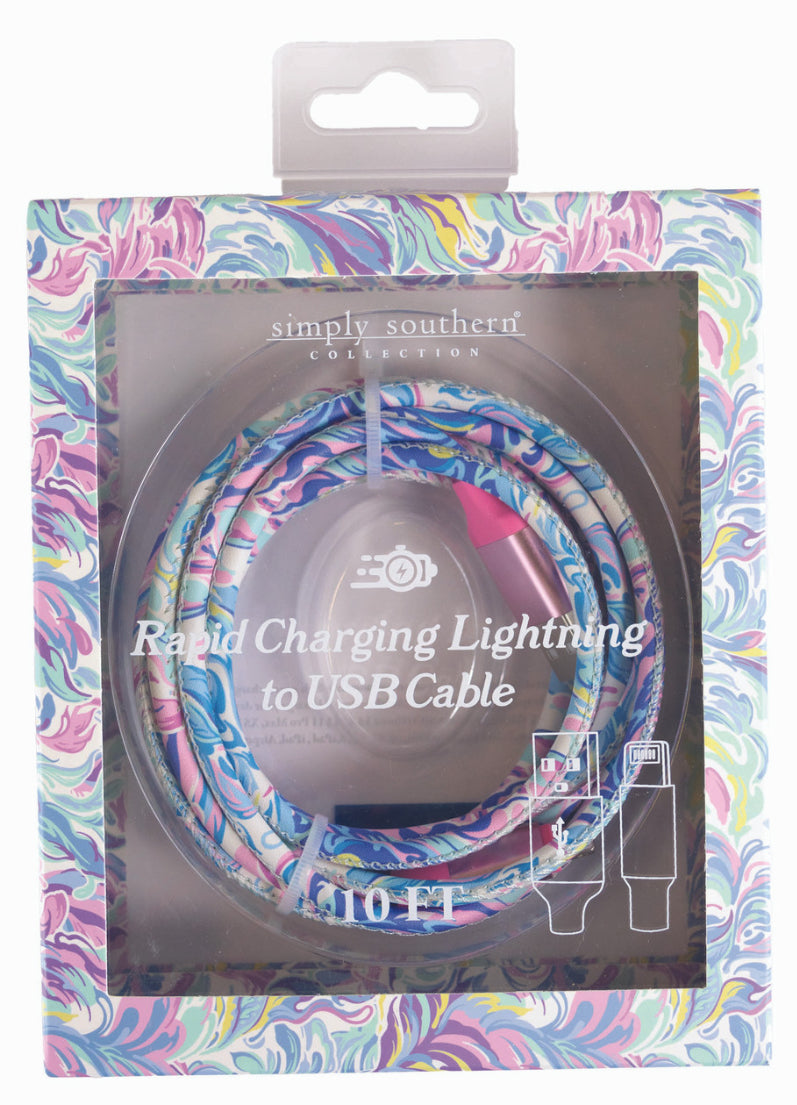 10ft Rapid Charging Cables | Simply Southern