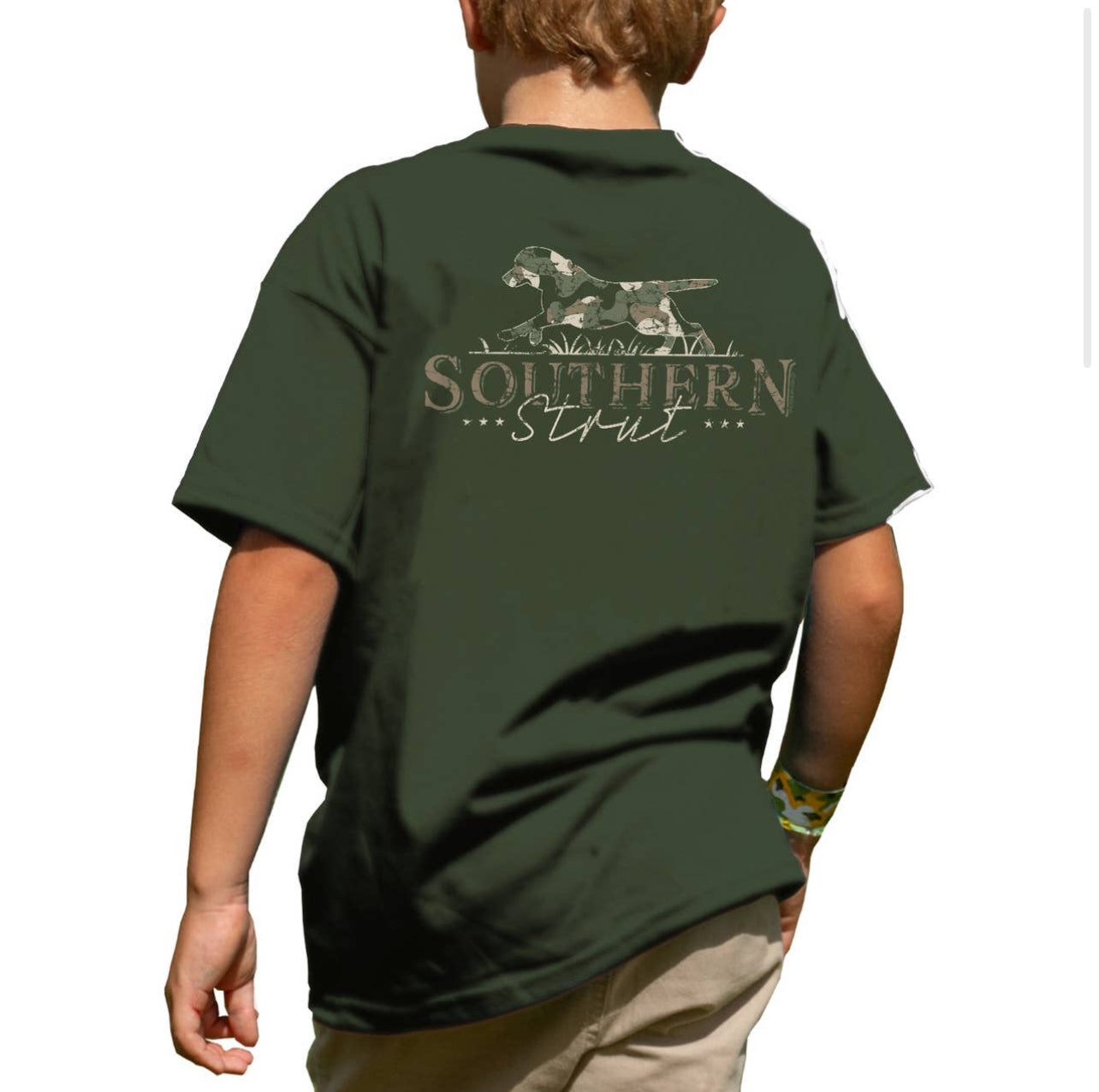 Southern Strut Boys Duck Short Sleeve Tee