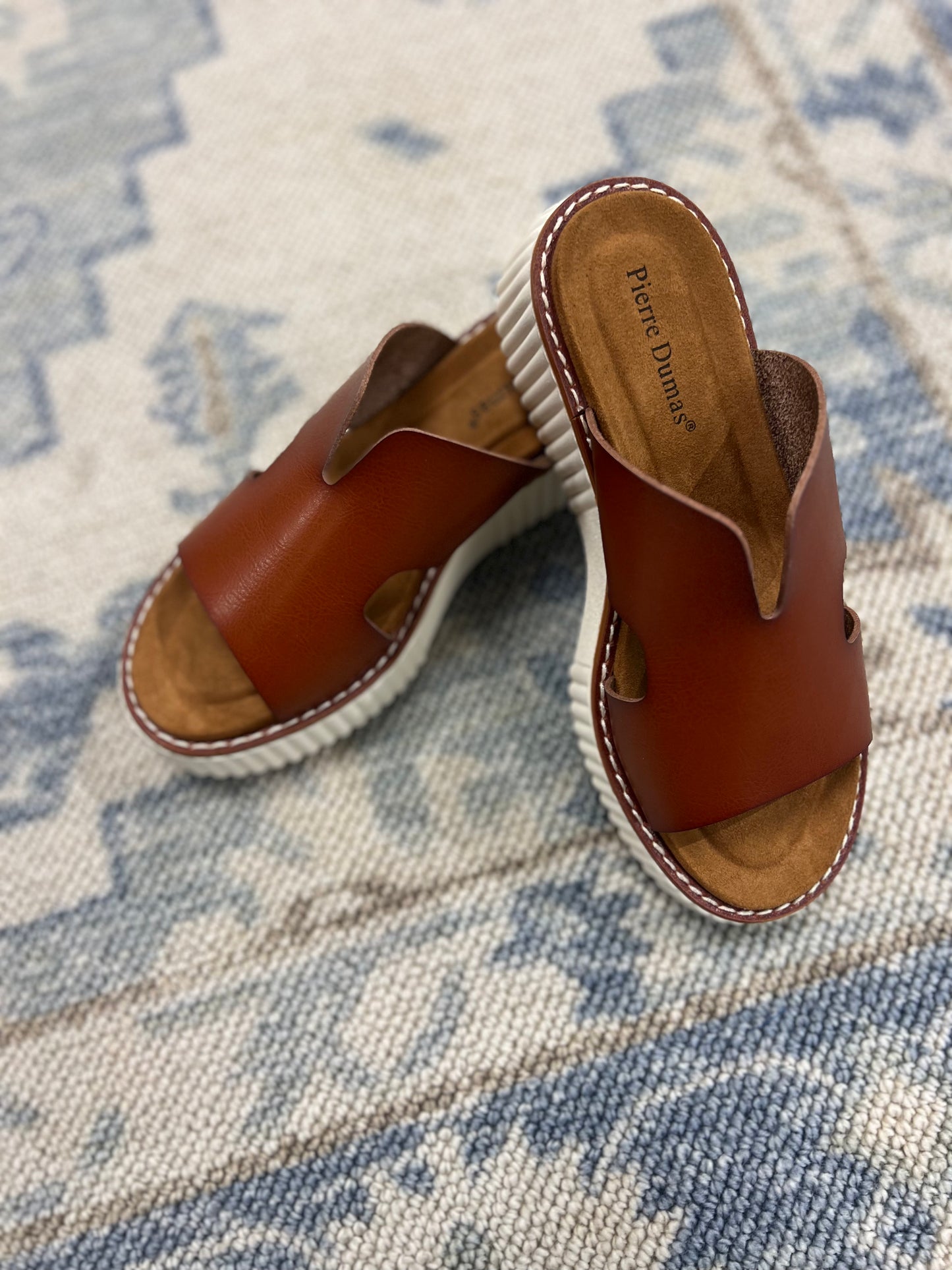 Veronica Sandal in Leather Brown