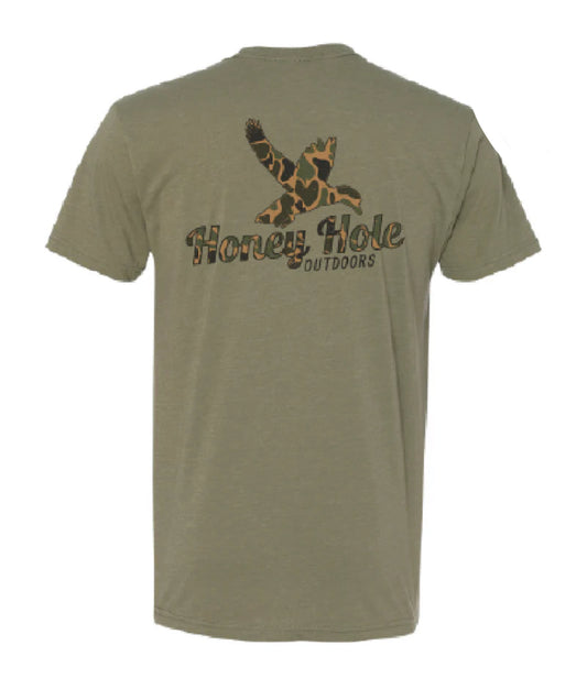 Men’s Camo Duck Tee | Honey Hole