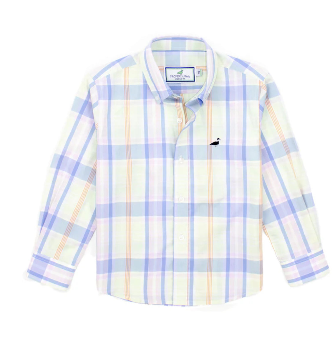 Properly Tied Youth Seasonal Sportshirt - Seabreeze