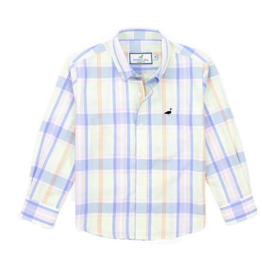 Properly Tied Youth Seasonal Sportshirt - Seabreeze