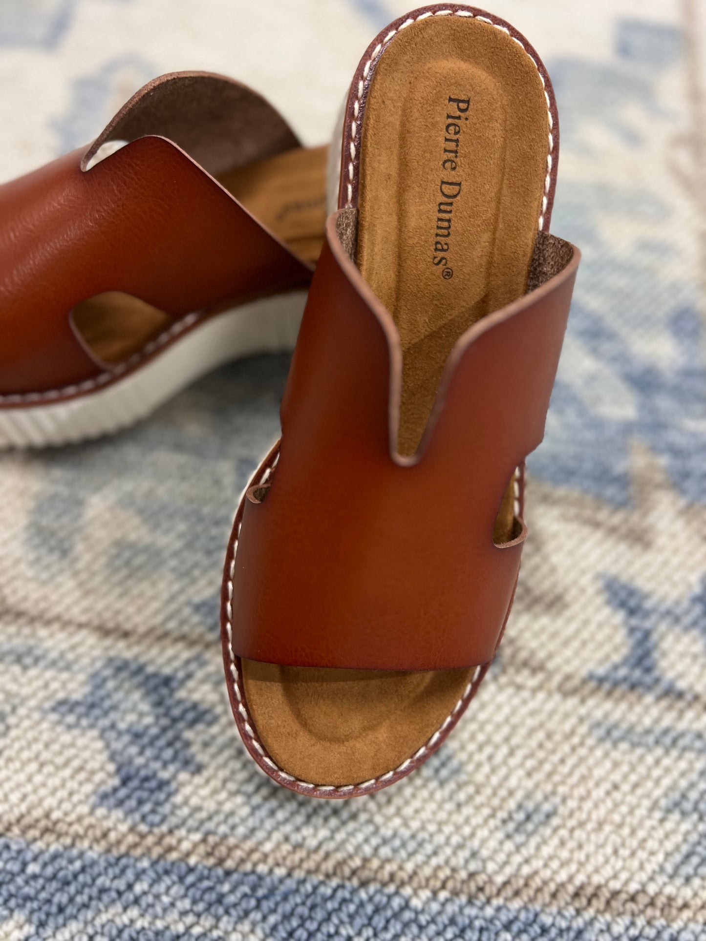 Veronica Sandal in Leather Brown