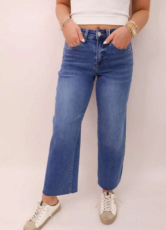 Aileeah High Rise Jeans | Vervet