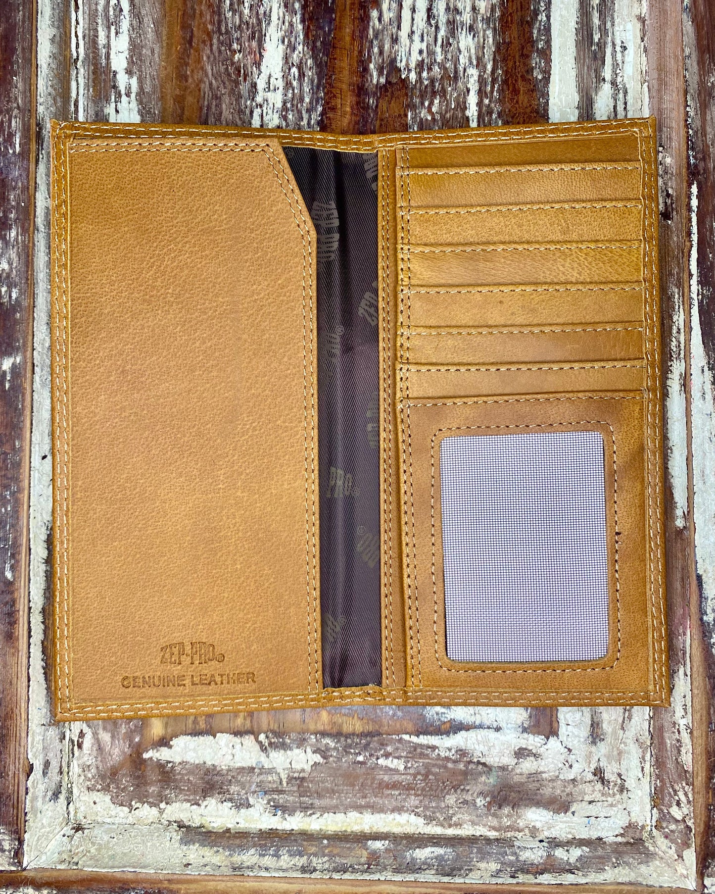 Zep-Pro Long Bifold Wallets w/ Buck