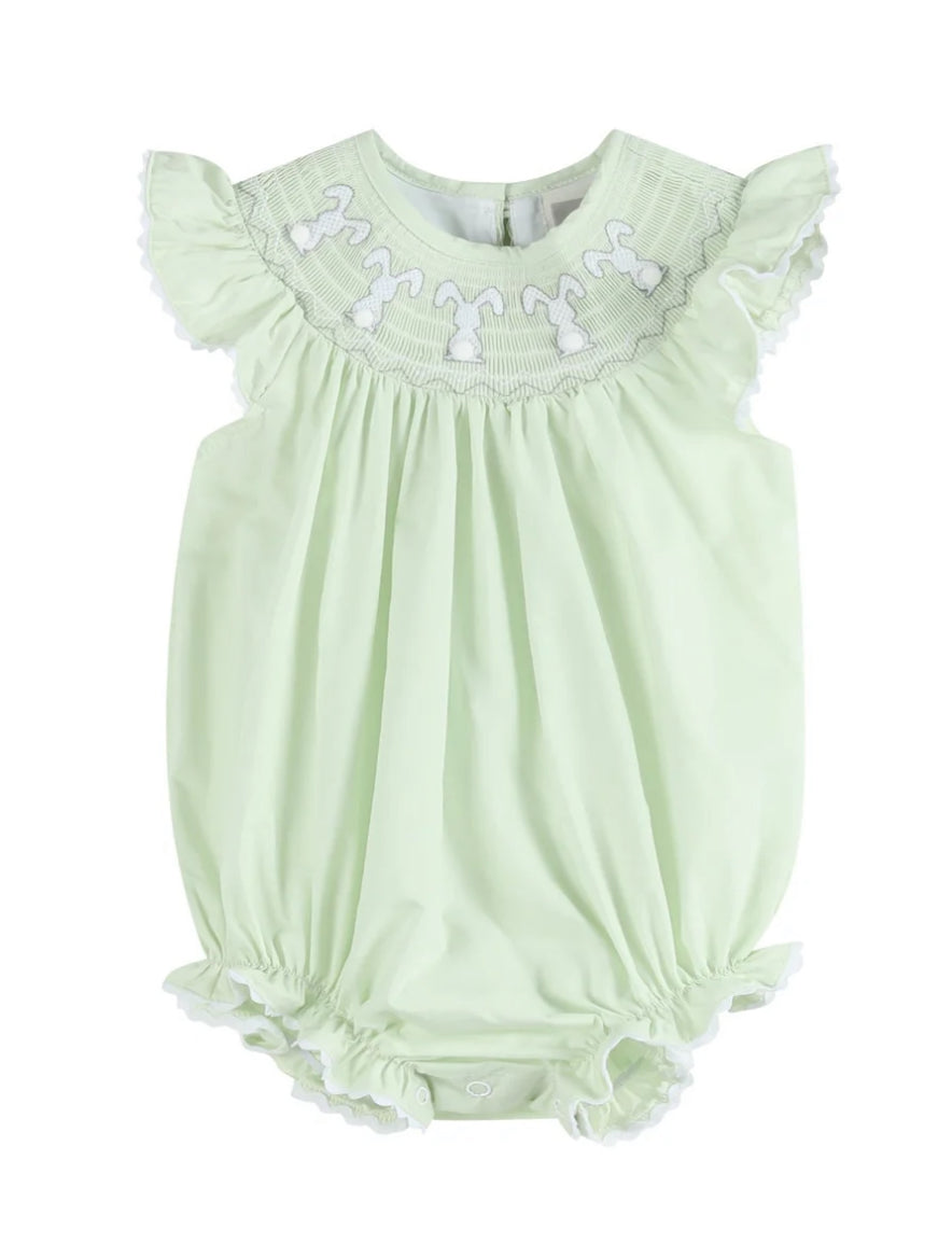 Little Kids Honeydew Bunny Romper
