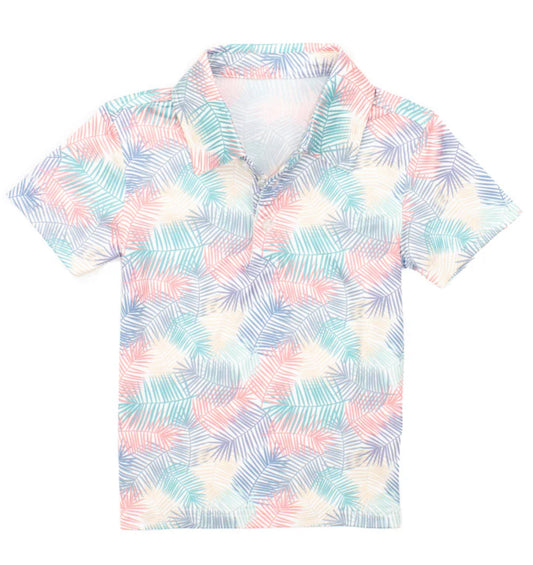 Boys Inlet Polo in Palm | Properly Tied