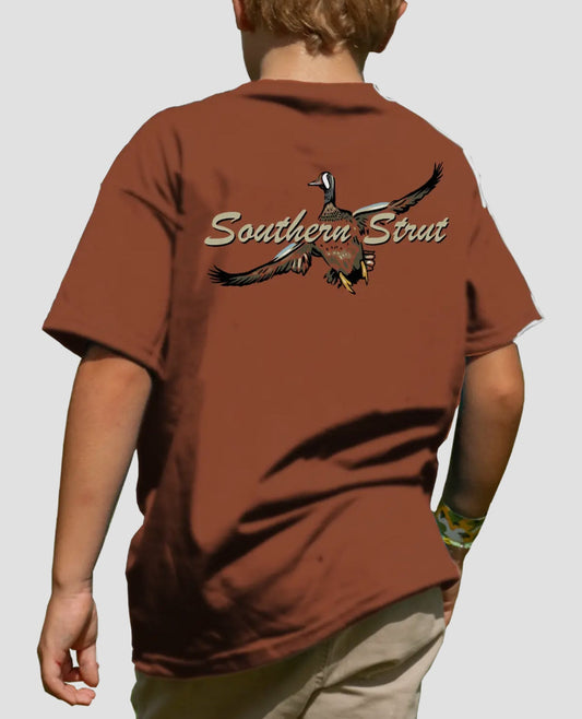 Southern Strut Boys Duck Short Sleeve Tee