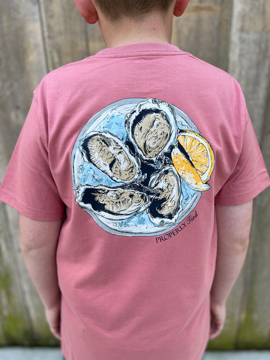 Properly Tide Boys Oyster Tray Short Sleeve Tee