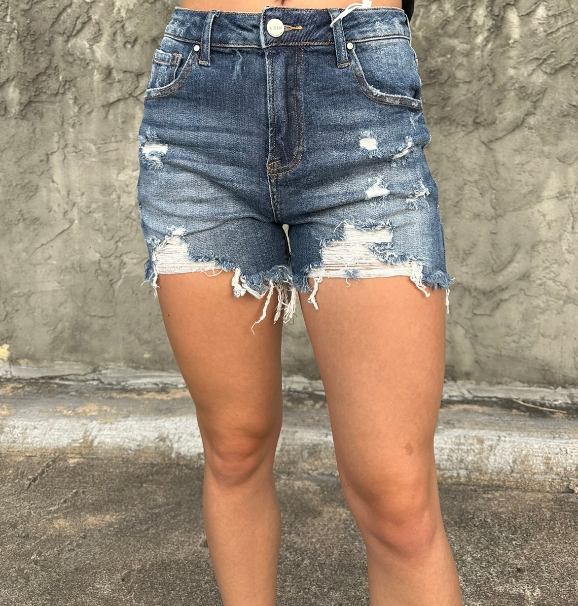 Daisy Denim Shorts