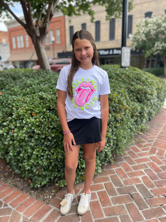 Rolling Stones Neon Puff Youth Tee