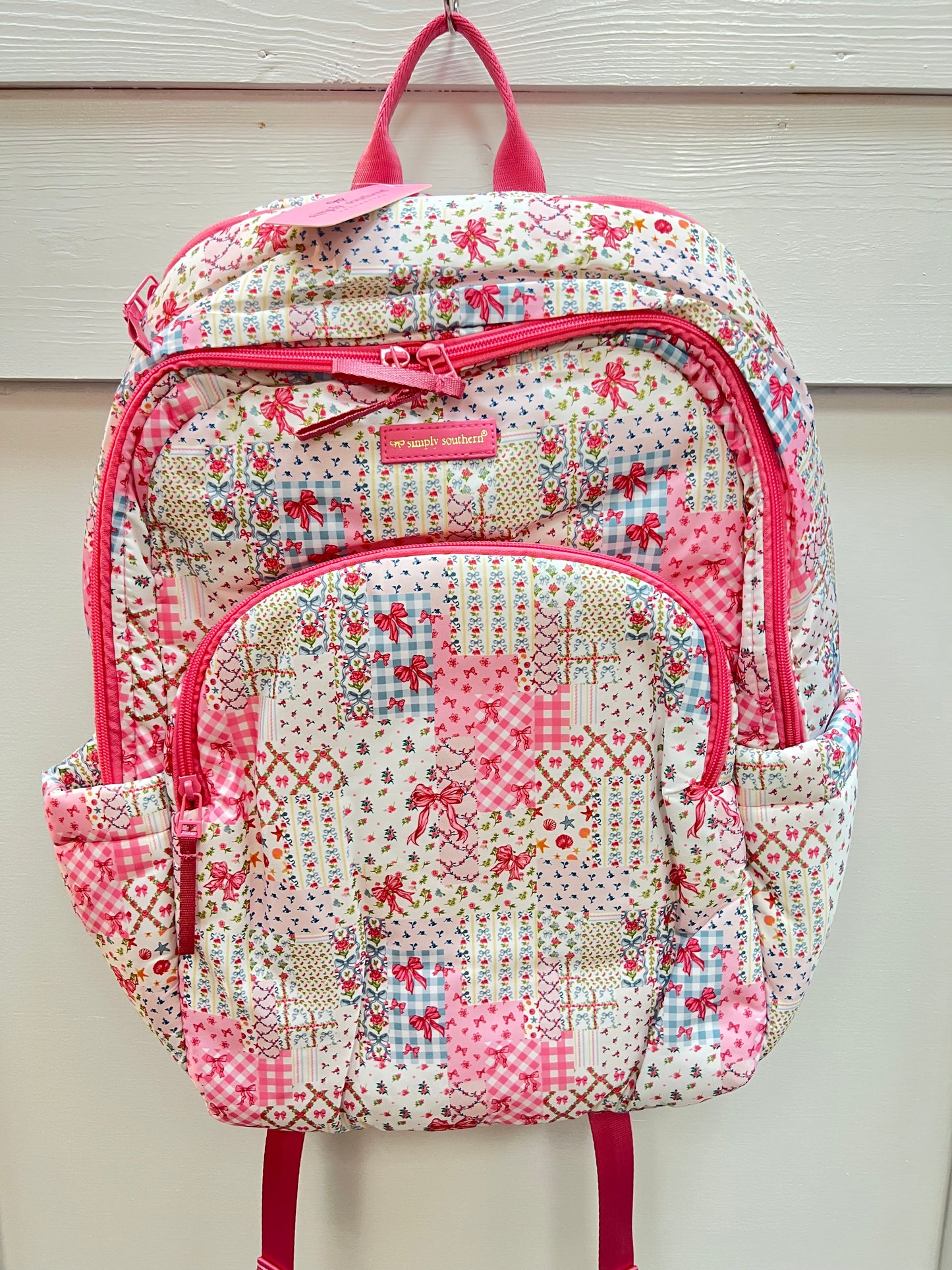 Floral Quilt Backpack