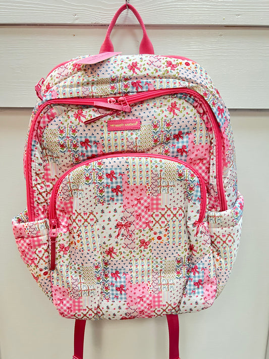 Floral Quilt Backpack