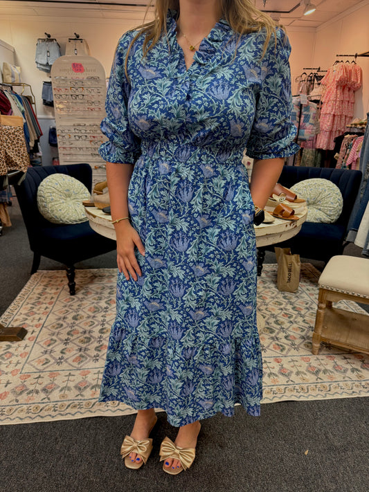 The Sky Blue Floral