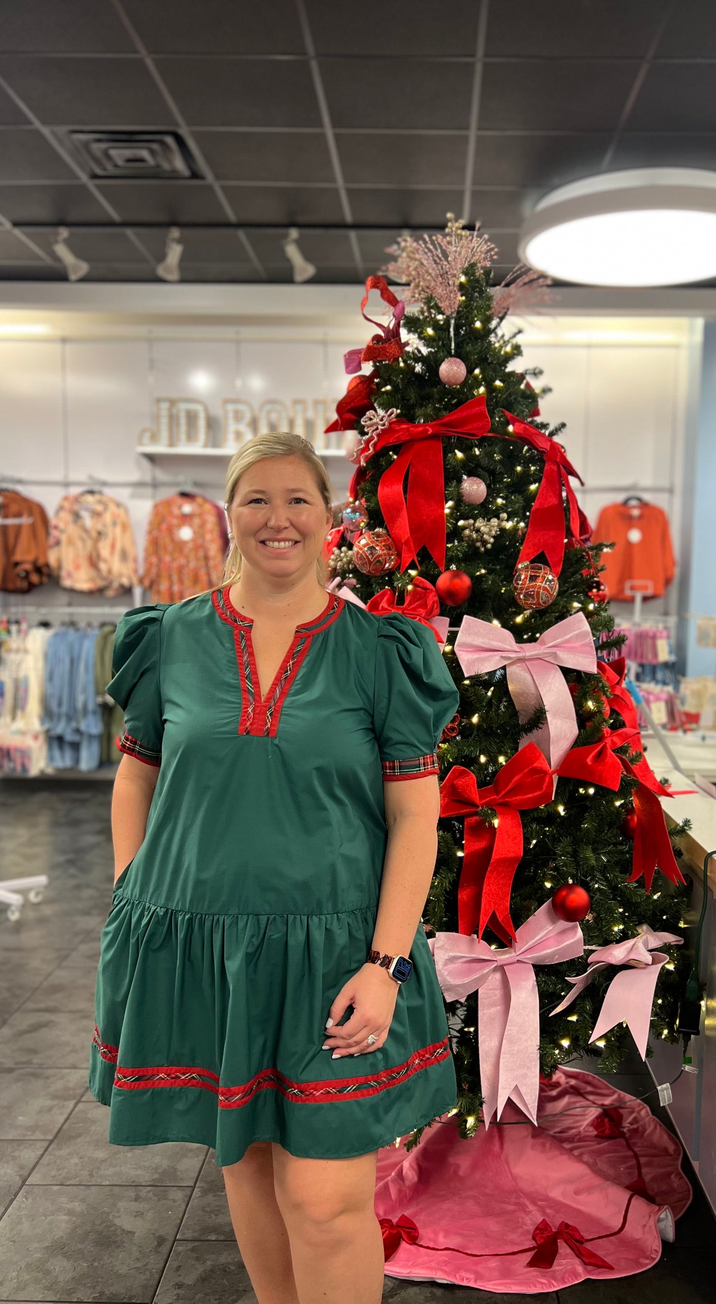 The Emerald Radiance Dress