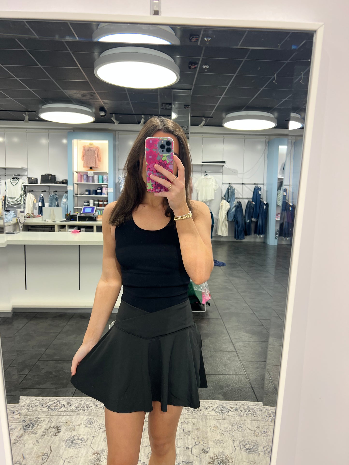 Simply Southern Crossover Skort in Black