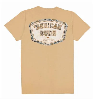 American Dude Camo Youth Tee | Simply Southern