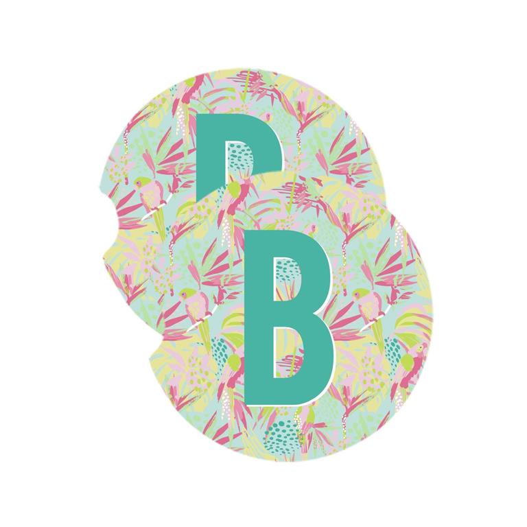 Initial Car Coaster Set | Mary Square