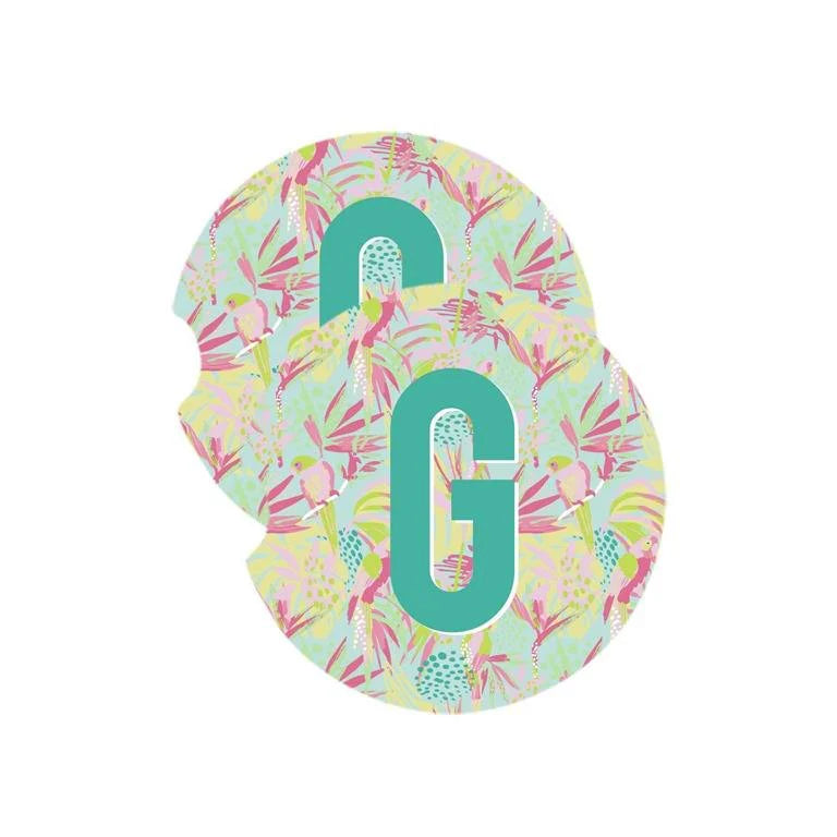 Initial Car Coaster Set | Mary Square