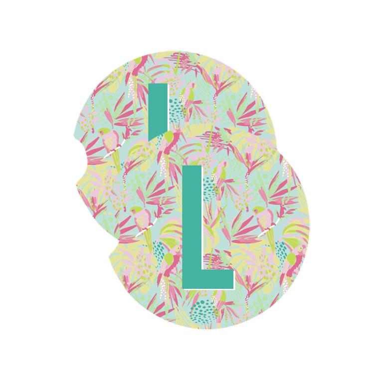 Initial Car Coaster Set | Mary Square