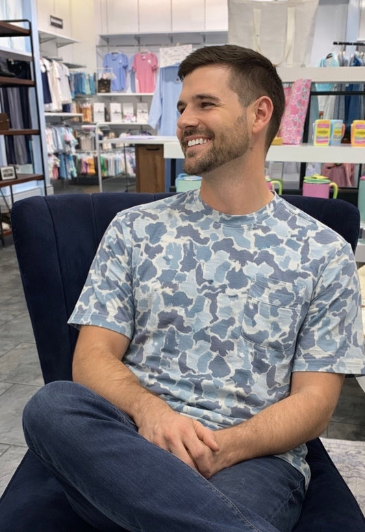 Blue Ridge short sleeve pocket tee