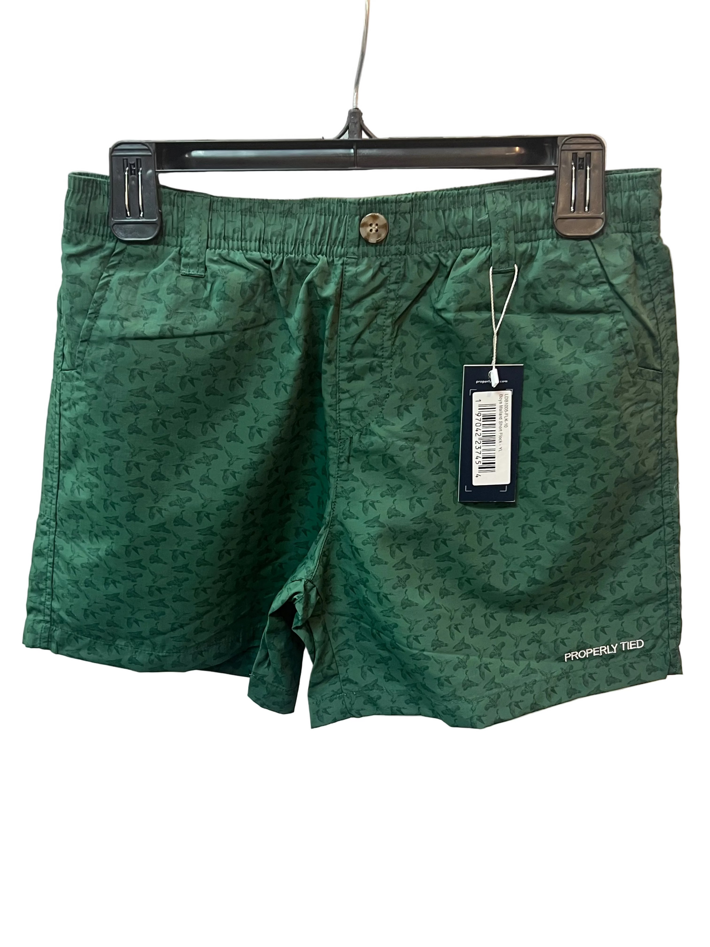 Boys Mallard Short in Flock| Properly Tied