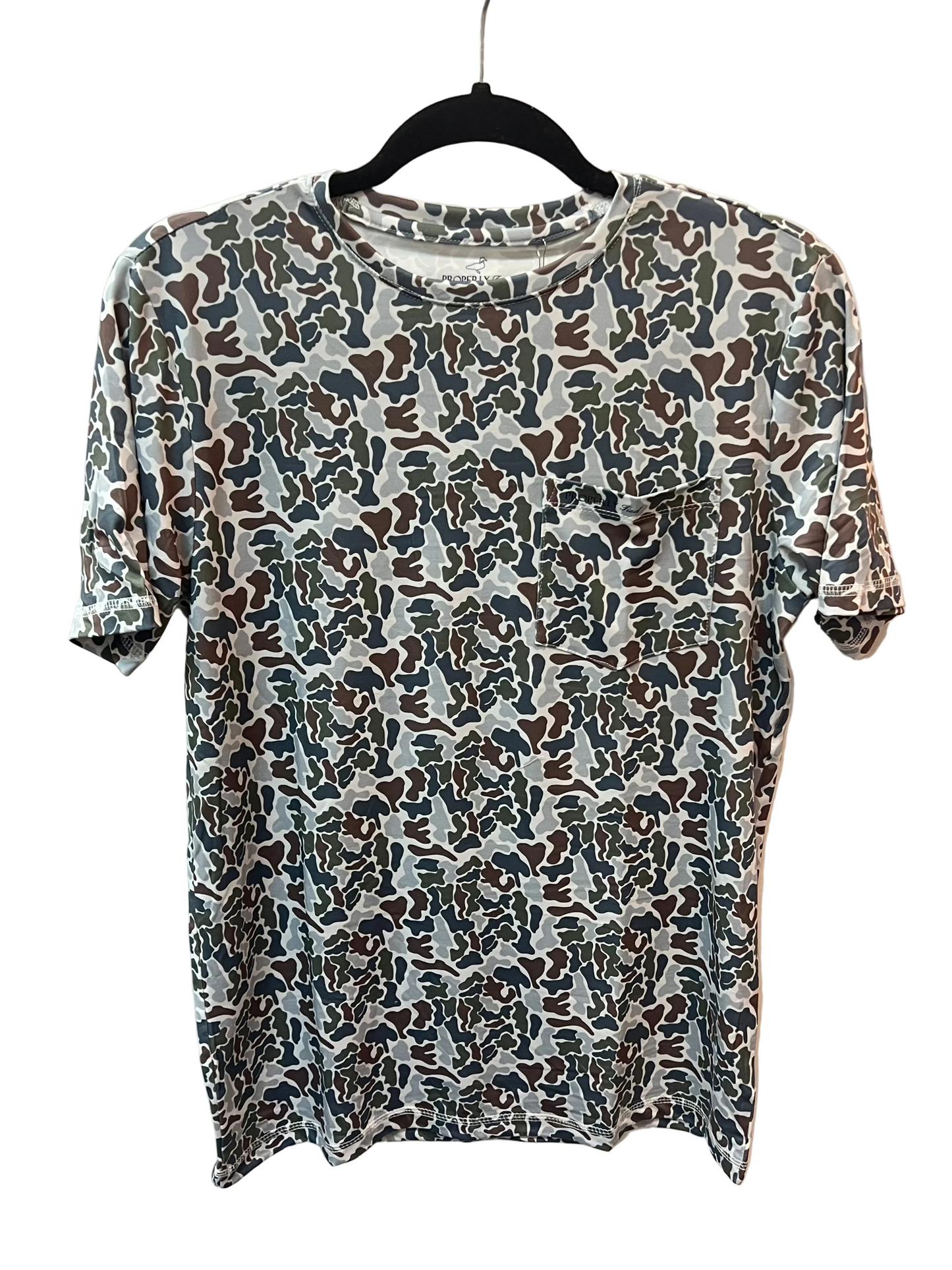Ravine Pocket Tee in Terra Camo| Properly Tied